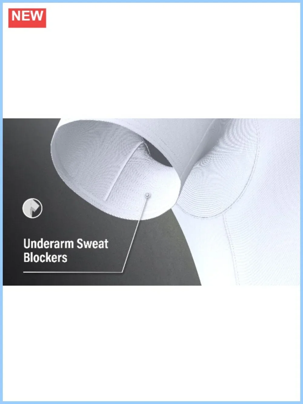 Hanes Men's Undershirt 3-Pack Sweat Block V-Neck Cotton Tee